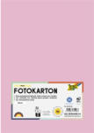  Dekorkarton, 2 oldalas, A4, 300 g, 50 lap, FOLIA, halvány rózsaszín (614/50 26) - eztkapdki