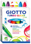 GIOTTO Filctoll GIOTTO Turbo Giant fluo vastag 7, 5mm akasztható 6db-os készlet (4330 00) - eztkapdki