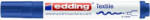 edding Textilmarker, 2-3 mm, kúpos, EDDING "4500", kék (7580039003)
