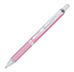 Pentel Rollertoll 0, 35mm, fém rózsaszín test, Pentel Energel BL407P-A, írásszín kék (BL407P-A) - eztkapdki