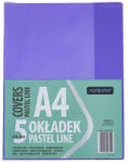 ASTRA Füzetborító ASTRA PAP A/4 bújtatós pvc neon pasztell színek 5 db/csomag (124024006) - eztkapdki