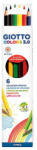 GIOTTO Színes ceruza GIOTTO Colors 3.0 hatszögletű 6db/készlet (2768 00) - eztkapdki