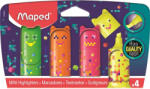 Maped Szövegkiemelő készlet, 1-5 mm, MAPED "Pixel Party Mini", 4 különböző szín (743602) - eztkapdki