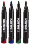 Kores Alkoholos marker, 3-5 mm, kúpos, KORES "K-Marker", 4 különböző szín (20943) - eztkapdki
