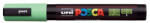 uni Dekormarker, 1, 8-2, 5 mm, UNI "Posca PC-5M", világoszöld (PC-5M L.GREEN)