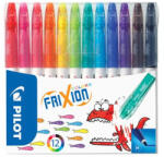 Pilot Filctoll készlet, 0, 39-0, 7 mm, törölhető, PILOT "Frixion Colors", 12 különböző szín (SW-FC-S12) - eztkapdki