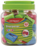 Keyroad Hegyező 1 lyukú 60 db/display Keyroad Cute vegyes színek (KR971836)