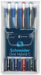 Schneider Rollertoll készlet, 0, 5 mm, SCHNEIDER "One Hybrid C", 4 szín (183294) - eztkapdki