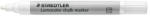STAEDTLER Krétamarker, 2, 4 mm, kúpos, STAEDTLER "Lumocolor® 344", fehér (344-0)