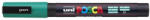 uni Dekormarker, 0, 9-1, 3 mm, UNI "Posca PC-3M", smaragdzöld (2UPC3MSMARAGD)