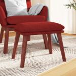 vidaXL Taburet, rosu vin, 45x29, 5x35 cm, material textil GartenMobel Dekor (341465)