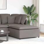 vidaXL Modul taburet modular pentru canapea, gri taupe, 100x100x48 cm GartenMobel Dekor (4104482) Canapea