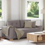 vidaXL Canapea extensibila tip loveseat, gri taupe, 180x77x82 cm, material textil GartenMobel Dekor (4105084) Canapea