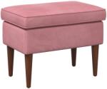 vidaXL Taburet Roz 55 x 35 x 41 cm Catifea GartenMobel Dekor (42029998)