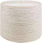 vidaXL Franghie din Jute 8 Alb 100% jute Tossa GartenMobel Dekor (42011658)