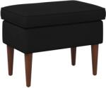 vidaXL Taburet Negru 55 x 35 x 41 cm Catifea GartenMobel Dekor (42029999)