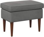 vidaXL Taburet Gri închis 55 x 35 x 41 cm Catifea GartenMobel Dekor (42029996)