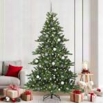 vidaXL Brad de Craciun artificial cu ramuri articulare Verde 210 cm GartenMobel Dekor (3397678)