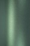 Majestic Hârtie decorativă colorată metalizată Majestic 250g Gardeners Green verde închis 72x102 R125 1 buc