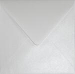 Sirio Pearl Plicuri perlă decorativă metalizată pătrate K4 15, 5x15, 5 NK Sirio Pearl Ice White alb 110g