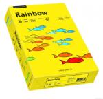 Rainbow Hârtie decorativă colorată simplă Rainbow 80g R18 galben închis buc. 500A4