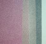  Hârtie decorativă colorată o parte glitterată 03 mix multicolor 210g buc. 5A4