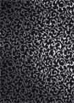  Hârtie decorativă neagră - dantelă argintie 18x25 5buc