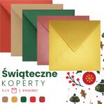  Set plicuri pătrate K4 NK Crăciun - 25 buc