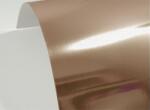  Hârtie decorativă simplă oglindă Mirror 320g Bronzo maro buc. 10A3