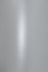 Aster Metallic Hârtie decorativă colorată metalizată Aster Metallic 120g Silver argintiu 72x100 R250 1 buc