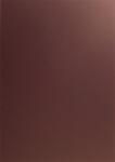 Plike Hârtie decorativă colorată simplă Plike 330g Brown maro 72x102 R50 1 buc
