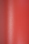 Majestic Hârtie decorativă colorată metalizată Majestic 120g Emporer Red roșu buc. 10A5