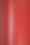 Majestic Hârtie decorativă colorată metalizată Majestic 120g Emporer Red roșu buc. 10A4