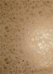  Hârtie decorativă metalizată aurie - flori aurii 56x76cm