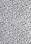  Hârtie decorativă albă - dantelă neagră 56x76cm