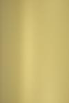  Hârtie decorativă colorată metalizată Majestic 120g Mellow Yellow galben buc. 10A4