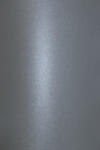 Aster Metallic Hârtie decorativă colorată metalizată Aster Metallic 280g Grey gri buc. 10A4