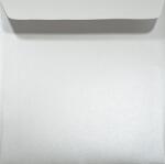 Majestic Plicuri perlă decorativă metalizată pătrate K4 15, 6x15, 6 NK Majestic Marble White alb 120g