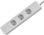 BlitzWolf Prelungitor inteligent Blitzwolf BW-SHP9, 3 prize si 2 porturi USB, 3300W, 15A, Control de pe telefonul mobil SmartElectro IntelligentHouse (BW-SHP9)