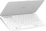 Logitech Keys-To-Go 2, QWERTZ, Svájc, Ollós billentyűzet, 1, 8 cm, 1 mm, Fehér (920-012971)