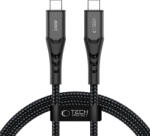 Tech-Protect UB11T Ultraboost USB-C PD 240W, / QC3.0 100cm, kábel, fekete