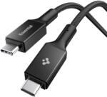 Spigen Essential EB10010CC USB-C, 100W, 100cm, kábel, fekete