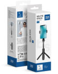 Blue Star selfie stick remote control tripod L21, fekete