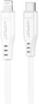 ACEFAST Type C - Lightning 8-pin MFi, 3A, PD30W C3-01, 1, 2m, kábel, fehér