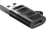 Awei CL-13 USB-C - USB-A, adapter, fekete