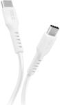  USB-C - USB-C adat- és töltőkábel, 1m, kábel, fehér
