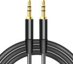 Maxlife audio jack 3.5 mm jack 3.5 mm, 1m, kábel, fekete