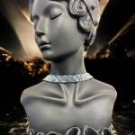 Ezera Colier choker elegant handmade din margele miyuki Ansel (CCMIYANS)