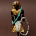 Ezera Set 2 bratari handmade Krishna dama din pietre naturale de Jasp Turcoaz Sediment Marin si Jasp Roz (EZBHMSKRI)