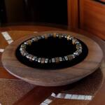Ezera Bratara Barbati handmade Nadir din Ochi de Tigru si Hematit pe elastic (BBNADIR)